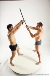 Fighting reference poses of Norbert & Radan